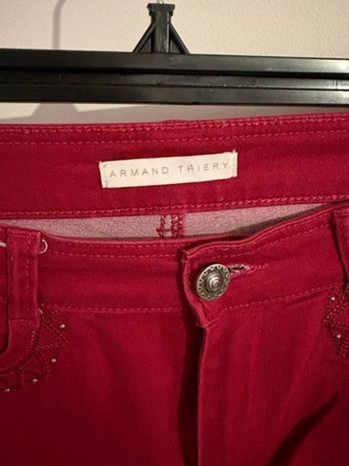 Jean Slim Bordeau / Framboise Armand Thiery (T. 36) - photo numéro 2