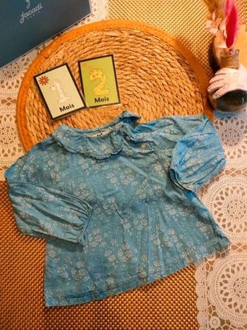 Chemisier  blouse  Cyrillus  12mois