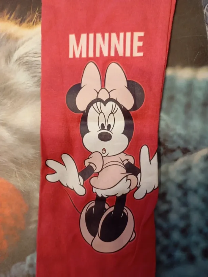 Legging Minnie fille taille 5 ans - photo numéro 2