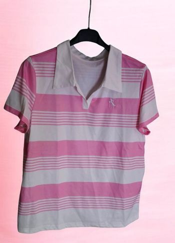 Polo raye femme neuf
