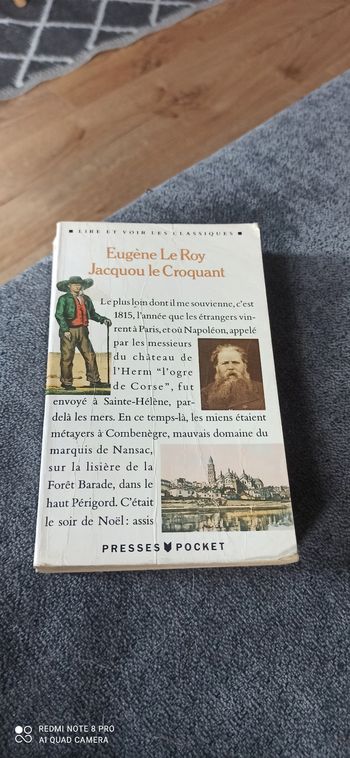 Livre jacquou le croquant