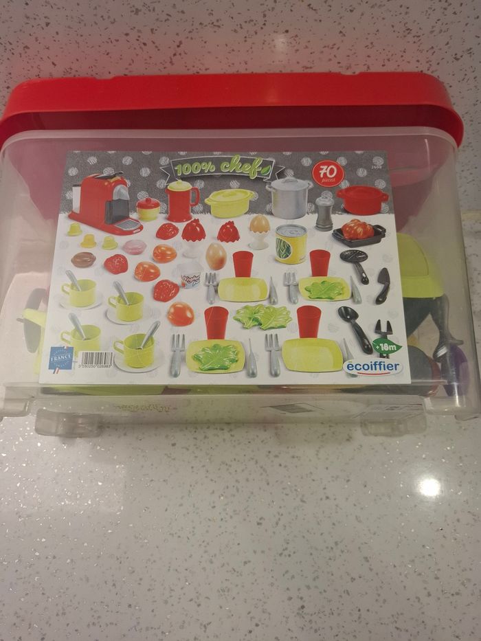 ECOIFFIER Coffret dinette 70 pièces - photo numéro 5