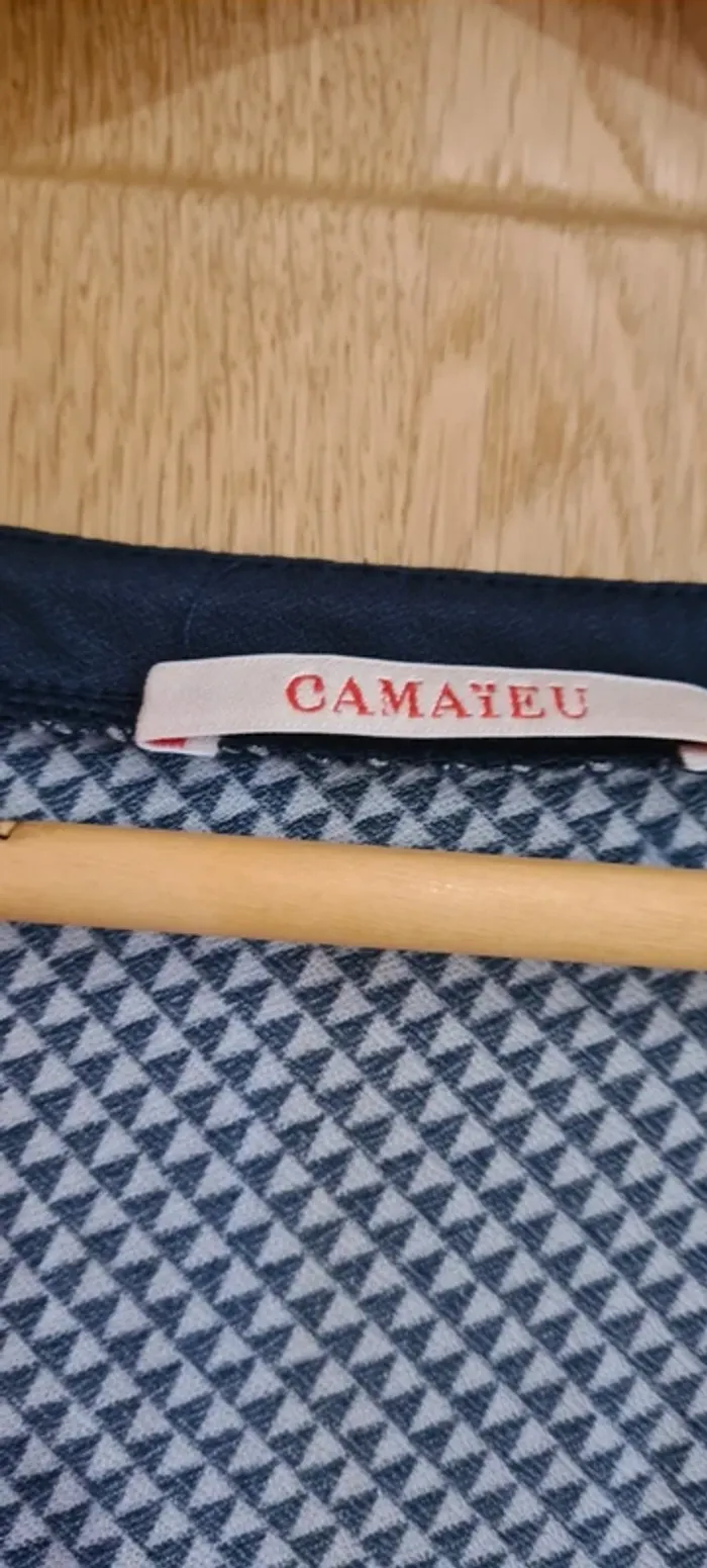 Haut bleu Camaïeu - photo numéro 3