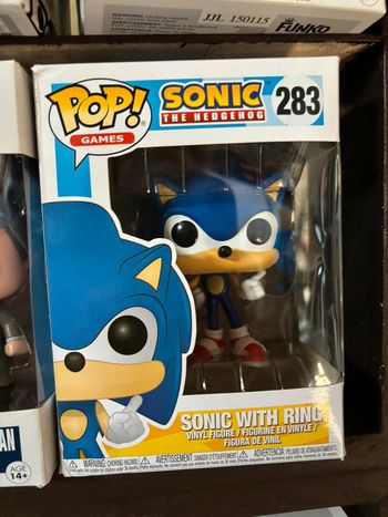 Funko Pop Sonic with ring #28