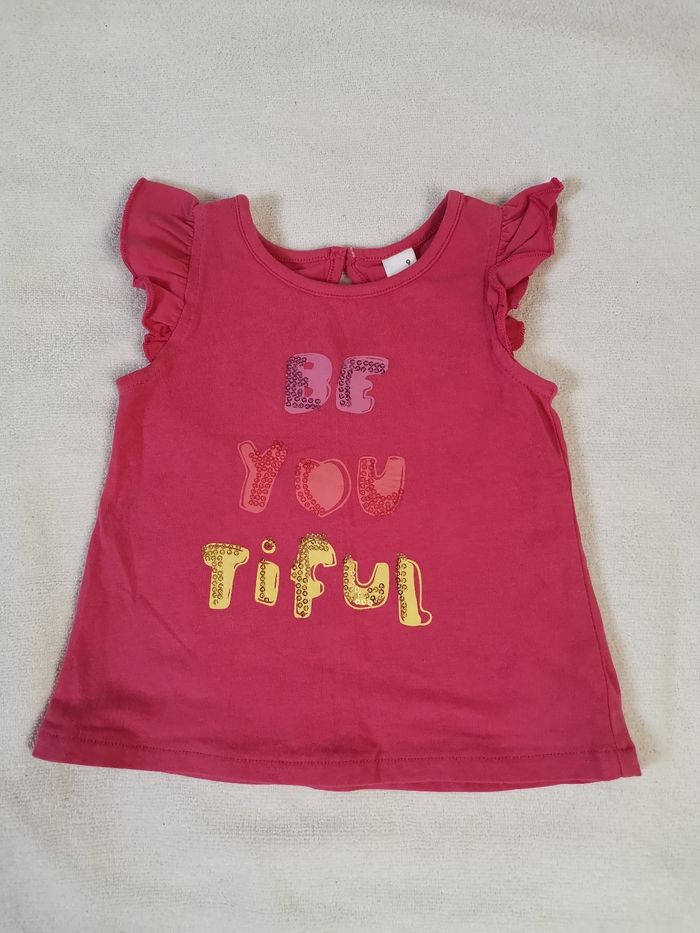 T shirt manches courtes 9 mois