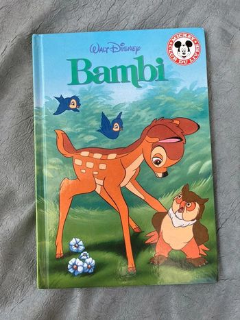 Livre Disney - Mickey Club du livre Bambi