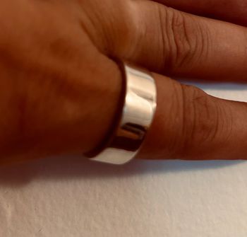 Neuve: bague en argent massif 925, taille 53