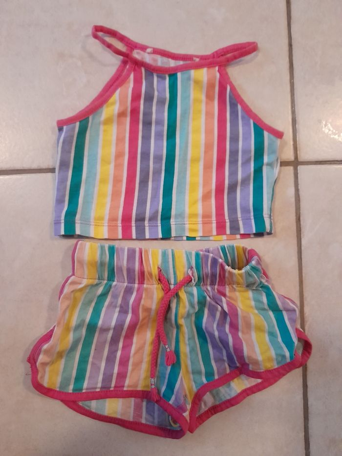 Ensemble short et tee-shirt