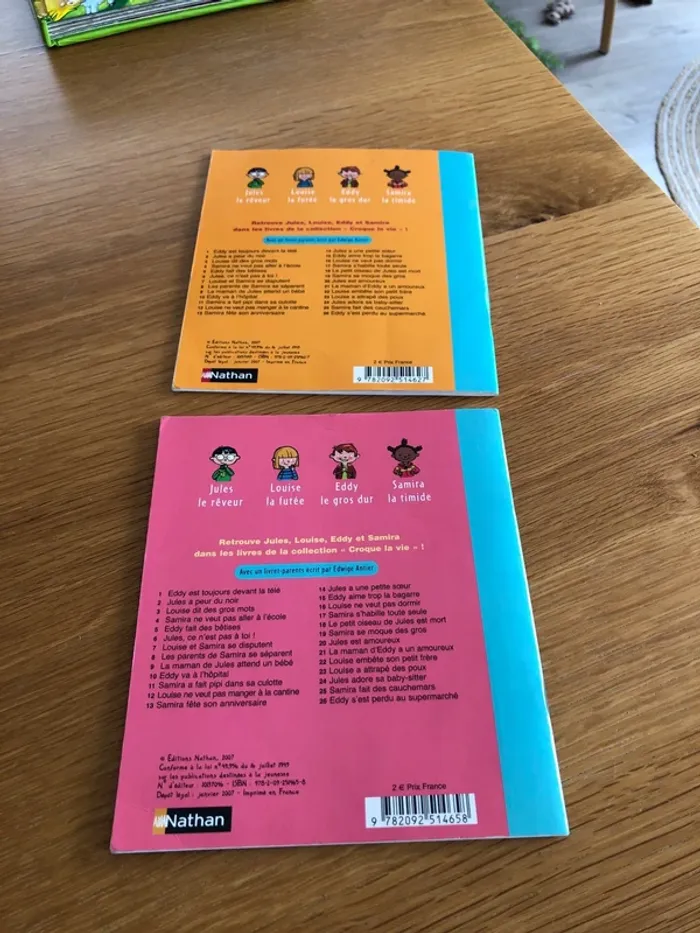 Livres croque la vie lot de 2 - photo numéro 3