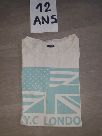 Maillot t-shirt 12ans