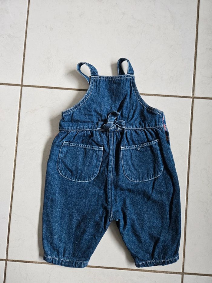 Salopette en jean fille 6 mois DPAM u22 - photo numéro 5