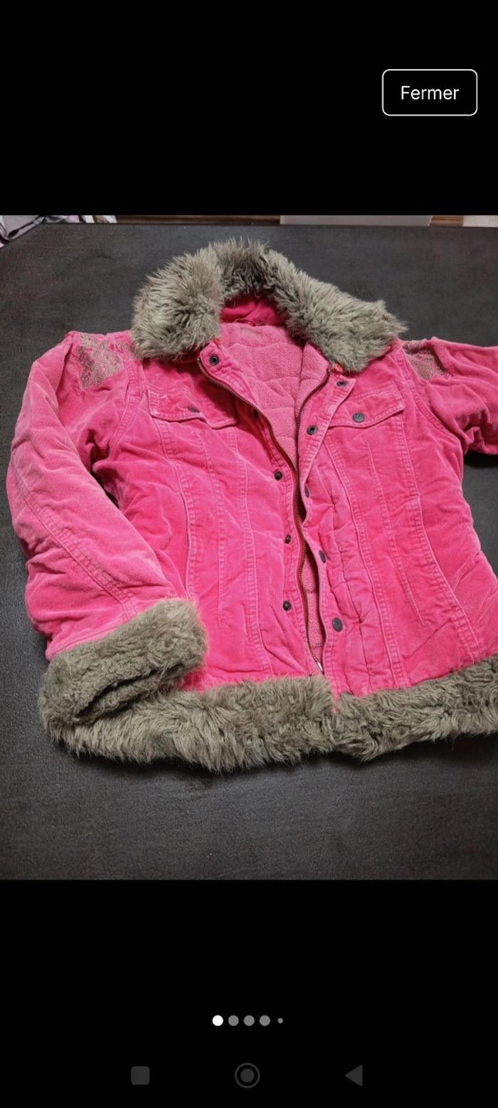 Veste rose  pampolina