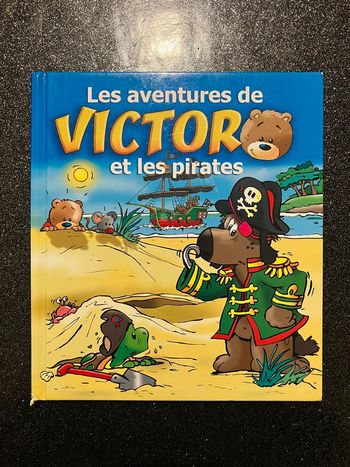 Livre les aventures de Victor et les pirates
