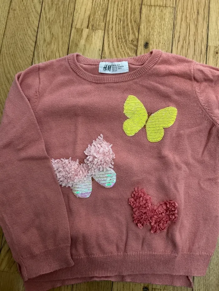 Haut papillon enfant