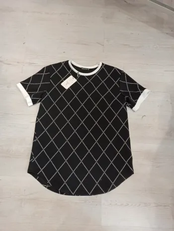 Tee shirt noir uni pour homme xxl
