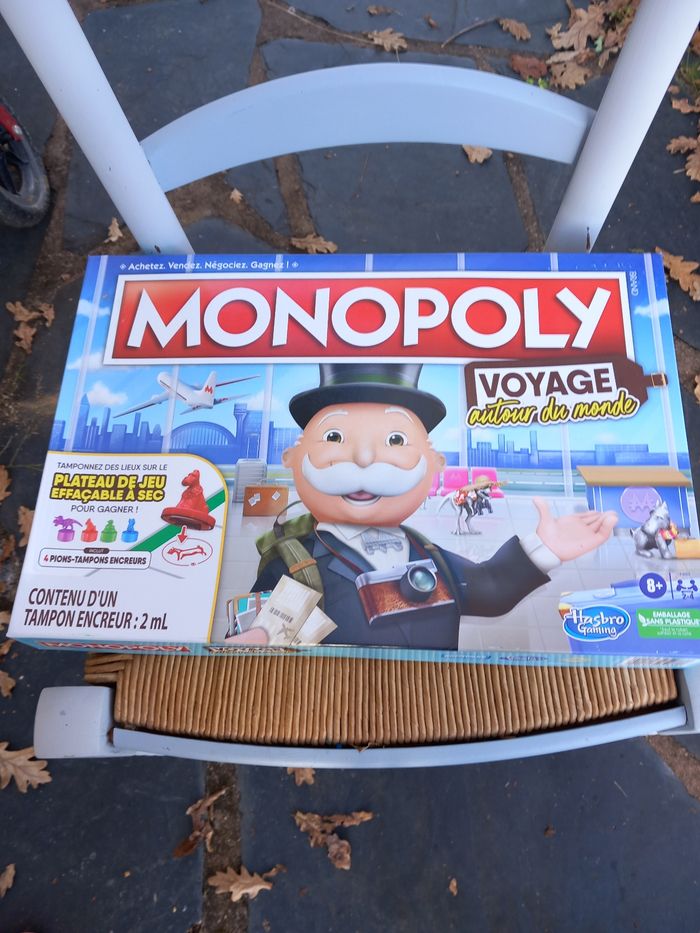 Monopoly voyage autour du monde neuf