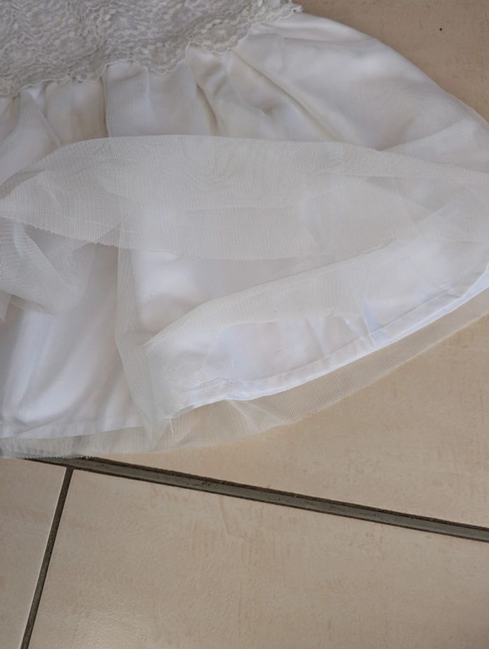 Robe de cérémonie en dentelle et tulle 24 mois Pat et Ripaton - photo numéro 6