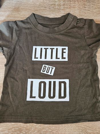 T-shirt kaki 6/9 mois