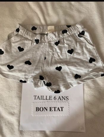 Short avec cœur