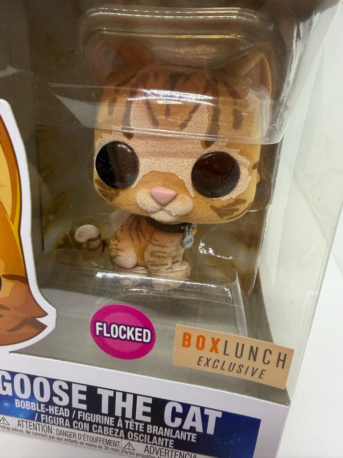 Funko Pop Captain Marvel Goose The Cat 426 Flocked BoxLunch 🇺🇸 - photo numéro 2