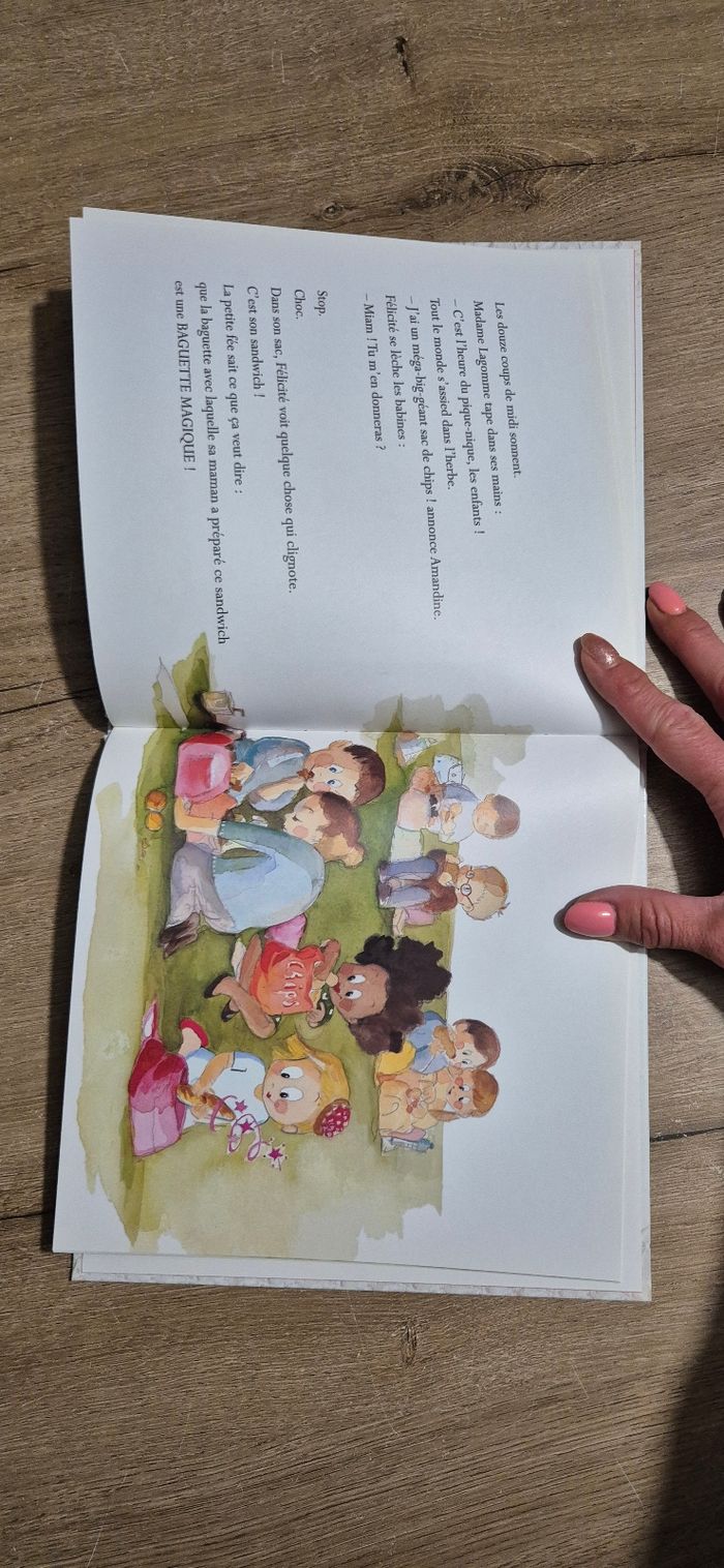 Livre La fée baguette et la chipie de l'école - photo numéro 5