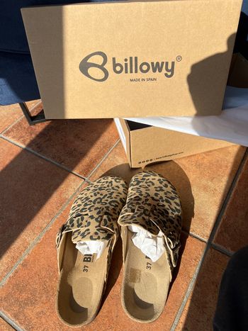 Mules léopard billowy