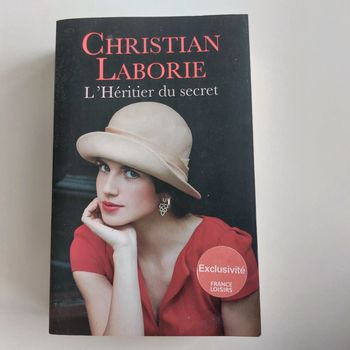 Livre - L'héritier du secret Christiane laborie