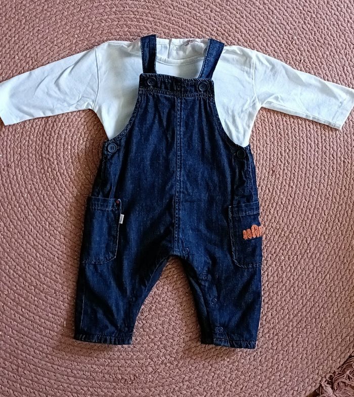 Ensemble salopette catimini