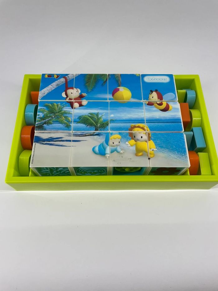 Smoby - Jeu éducatif premier âge - Cotoons Cubes - photo numéro 3