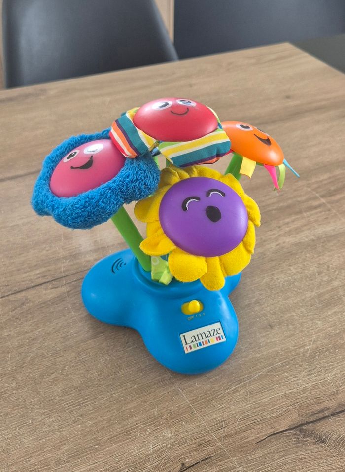 Bouquet de fleurs musical et lumineux