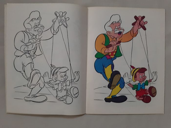 Cahier de coloriages - Pinocchio - Disney-color - photo numéro 4