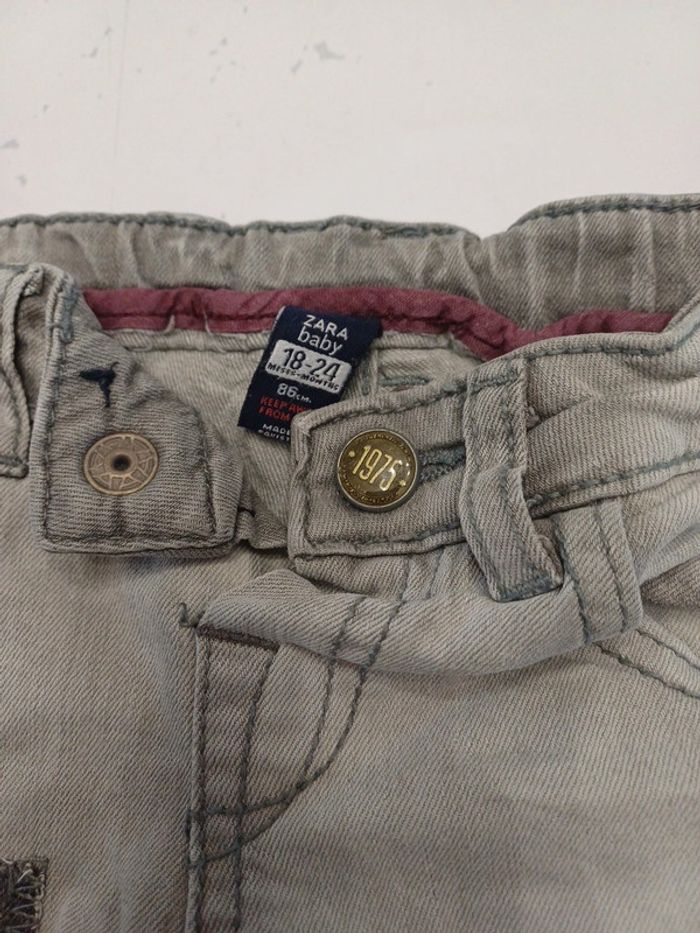 Lot 4 jeans Garçon 18 mois Zara Kiabi Très bon état - photo numéro 3