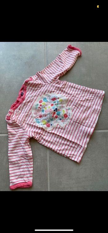 Tee shirt manches longues Sergent Major 6 mois