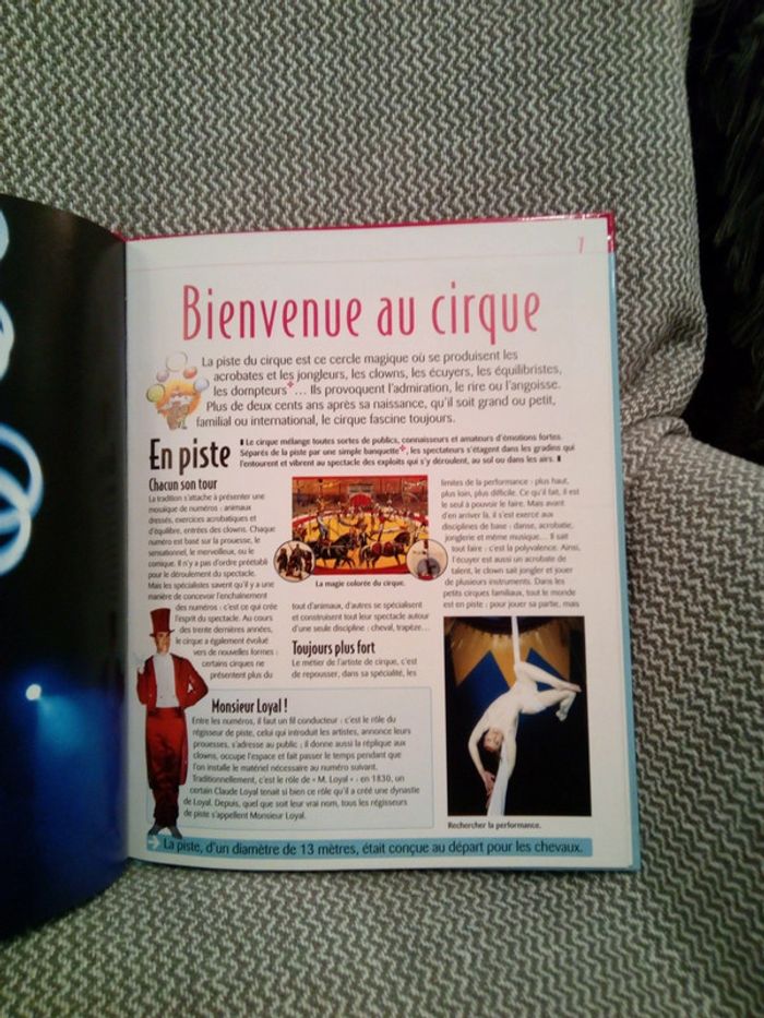 Le cirque - l'Atlas des Juniors Arts et Loisirs - Ed. Atlas Jeunesse - photo numéro 3