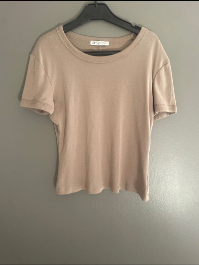 top t shirt zara