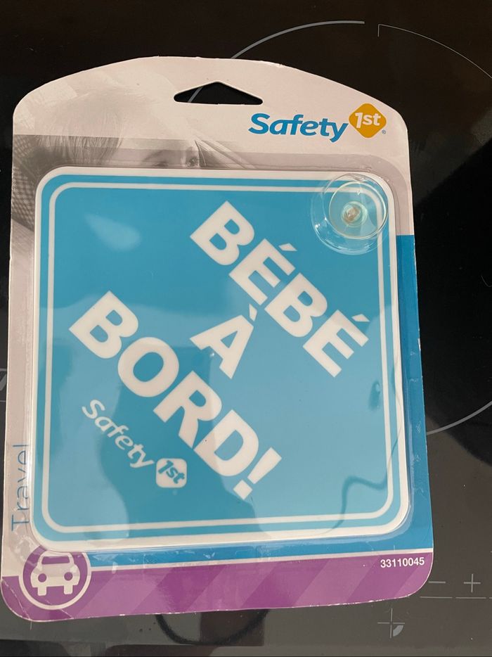 Affichette « Bébé à bord »