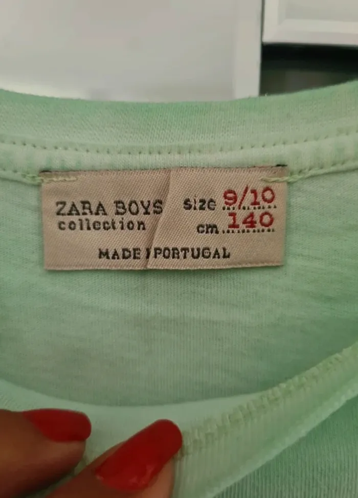 Lot de 2 tee-shirts Zara 9/10 ans - photo numéro 6