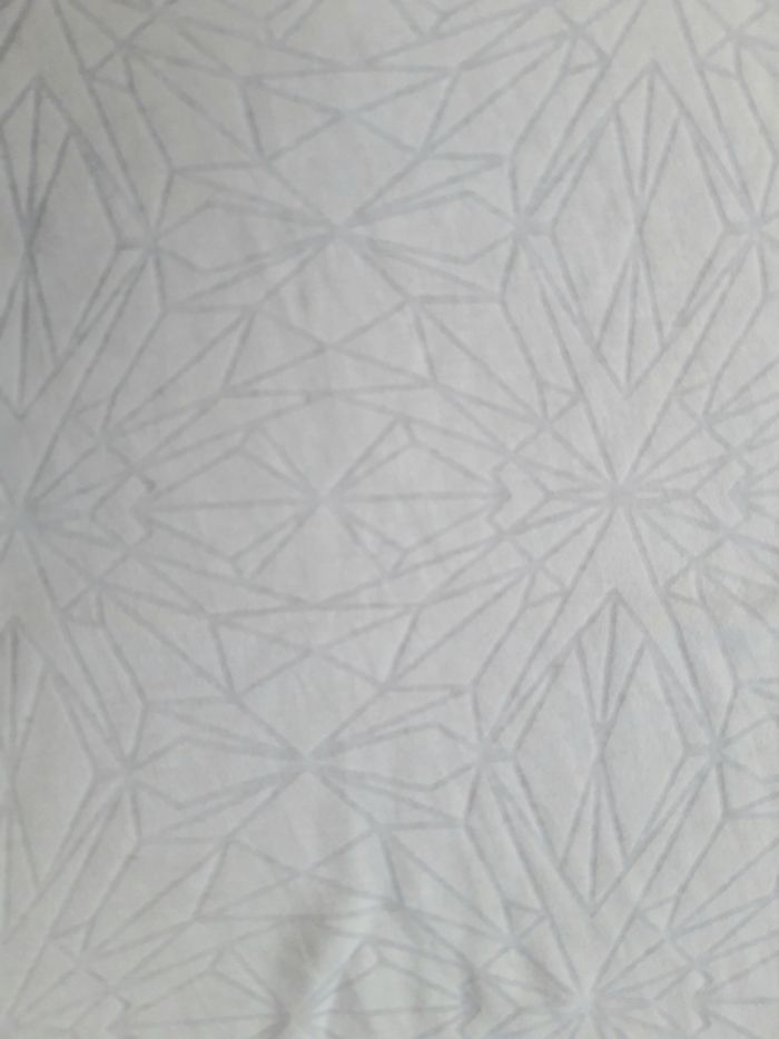 T shirt blanc légers motifs Bonobo taille M neuf - photo numéro 2