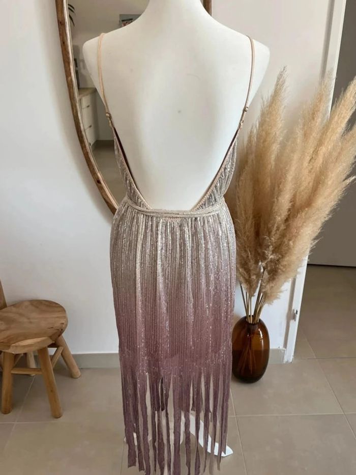 Robe argenté et Lila Sundress - photo numéro 4