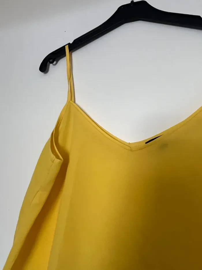 Débardeur jaune kiabi - photo numéro 2