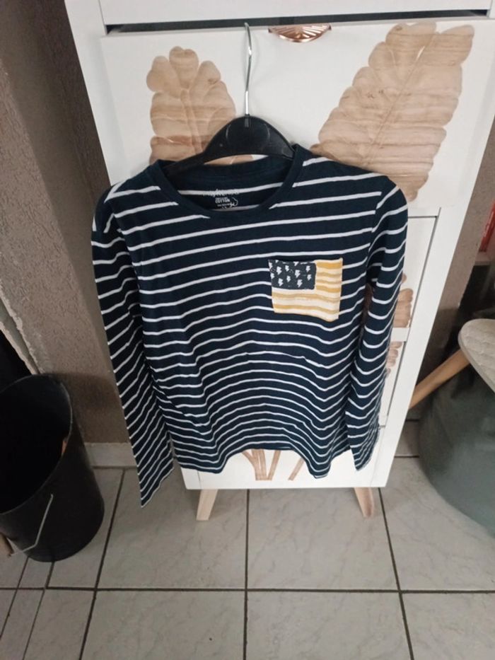 Tee-shirt manches longues garcon