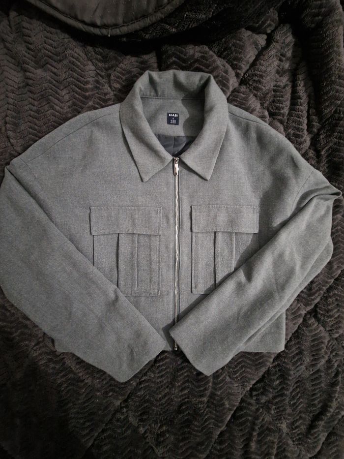 Veste grise - photo numéro 2
