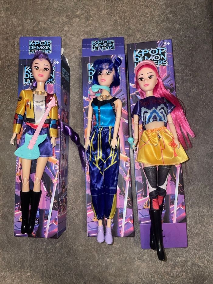 Figurine k-pop démon hunters