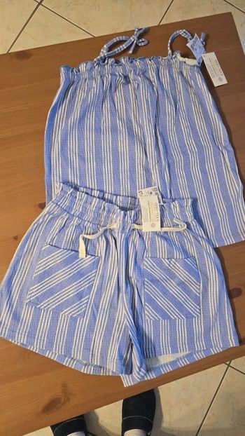 Neufs (non portés) 🏷🤩😍 ensemble debardeur et short 10 ans fille 😍🤩