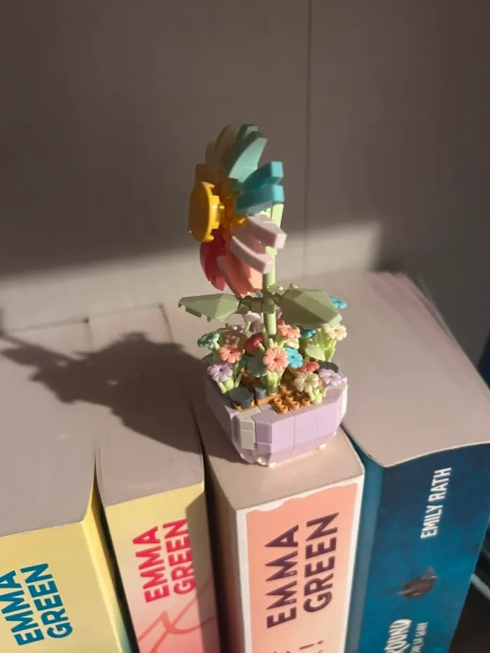 Mini lego fleurs avec notice - photo numéro 2