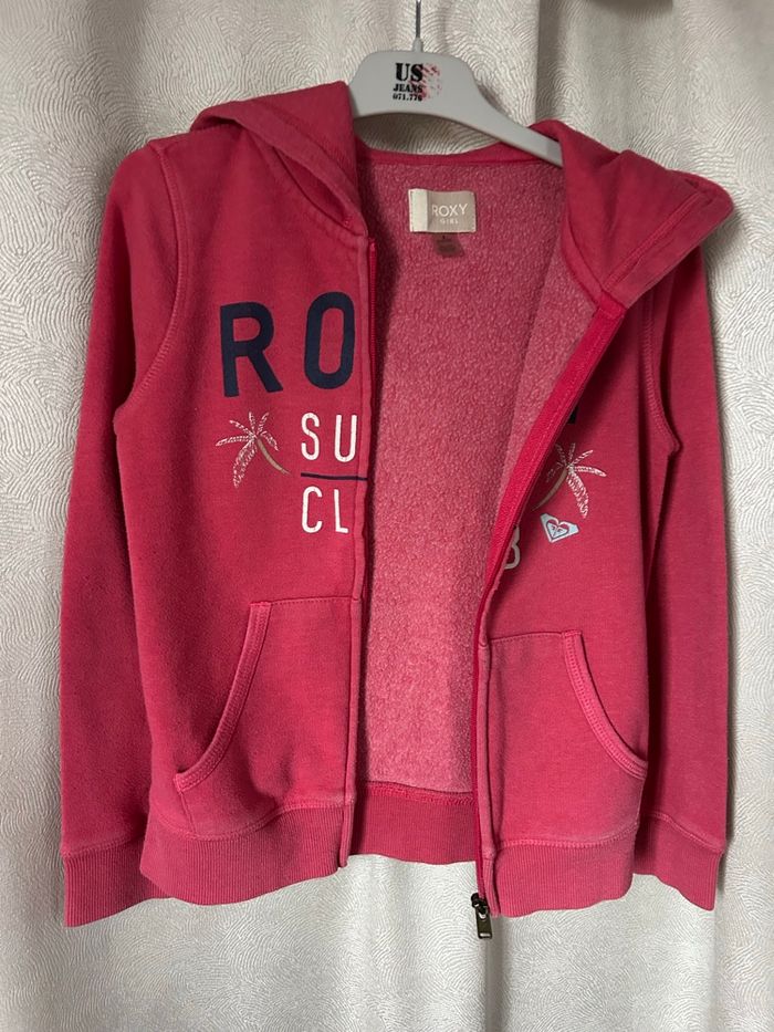 Gilet sportwear rose 8 ans Roxy - photo numéro 3
