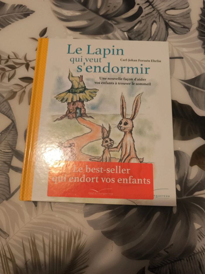 Album le lapin qui veut s'endormir