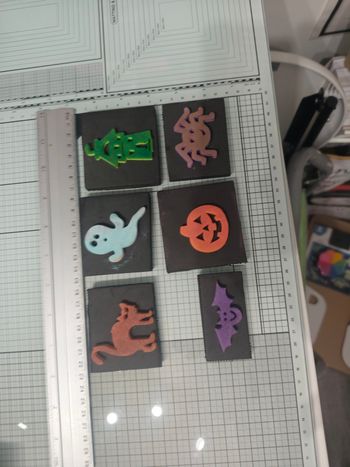 Lot tampons d'halloween