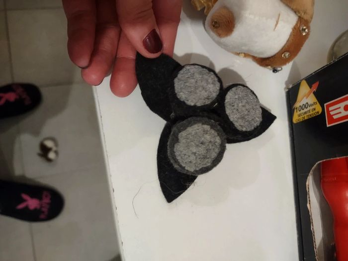 Broche style fleur