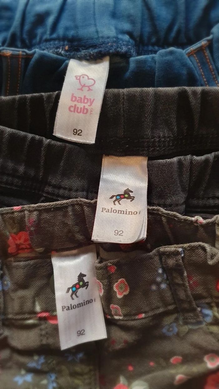 Lot de 3 jeans 92 cm - photo numéro 5